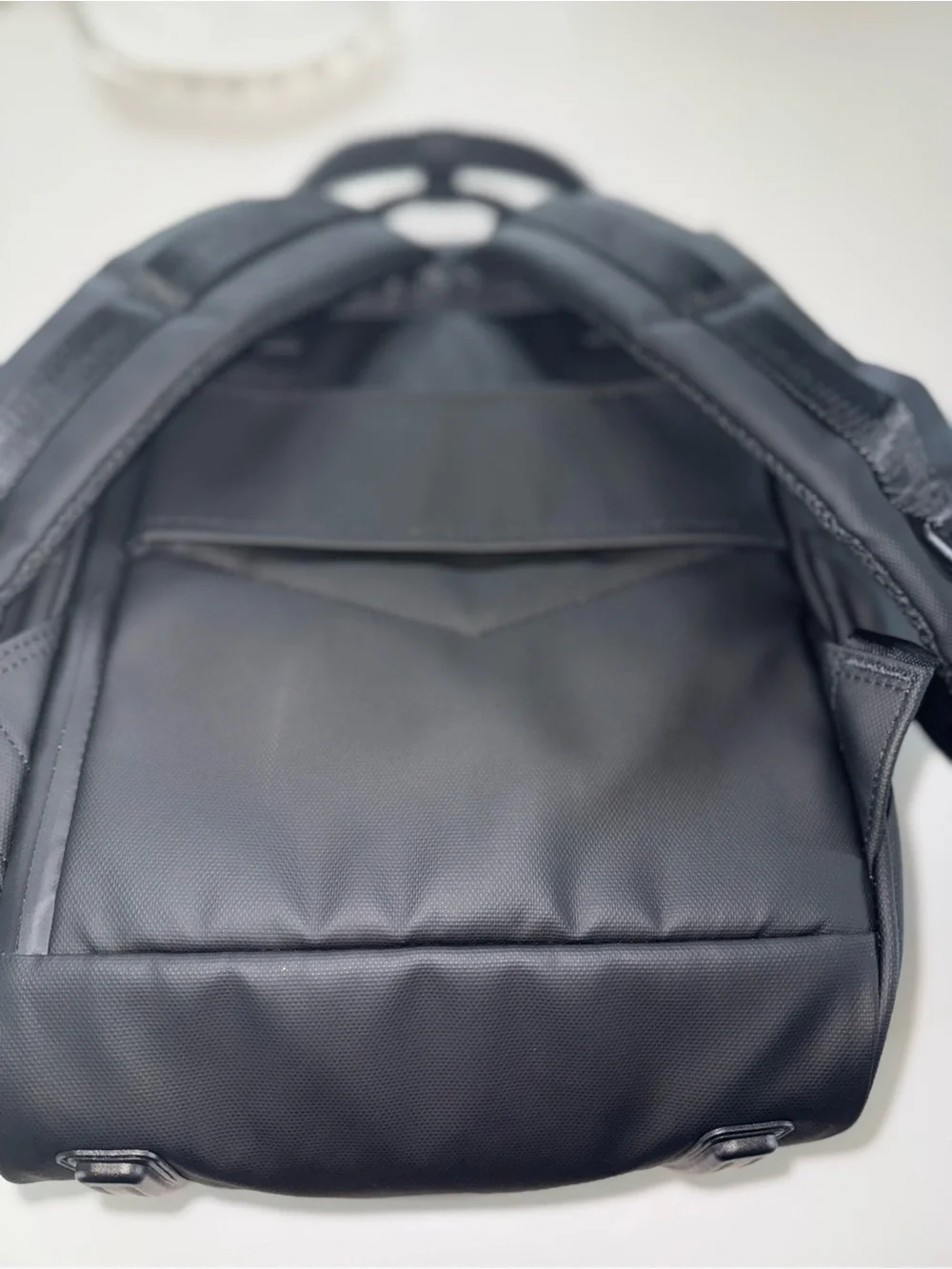 Portland Gear Black Utility Backpack with Front Zip Pocket